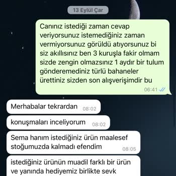 Pembiş Homewear Ödemesini Yaptığım Ürün Gönderilmedi