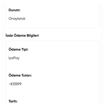 Oykuwear Ürünü Teslim Aldığı Halde Ücret İadesi Yapmadı