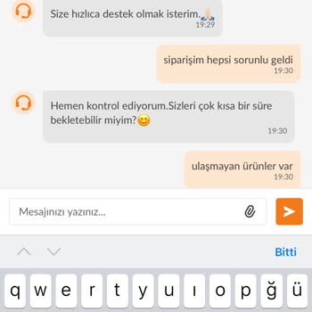Trendyol Eksik Hatalı Kusurlu Ürün Gönderimi