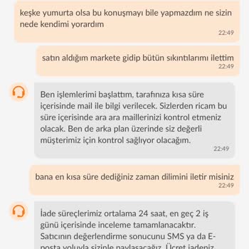 Trendyol Eksik Hatalı Kusurlu Ürün Gönderimi