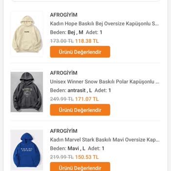 Trendyol Gerekçesiz Siparişimin İptal Edilmesi