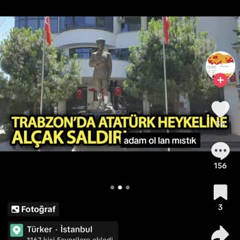 TikTok Atatürk'e Hakaret Eden Şahıs