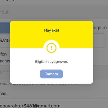 Fenerbahçe Taraftar Kart Bilgiler Uyuşmadı Hatası