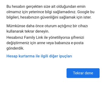 Gmail Google Hesabımın Şifresini Unuttum