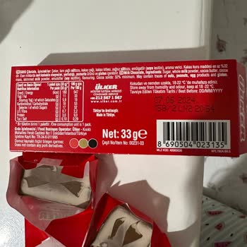 Ülker Çikolata Bozuk Çıktı