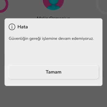 Güvenliğiniz Nedeniyle Giriş Yapılamıyor Diyor Nays Uygulamasında