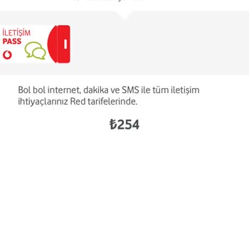 Vodafone Tarife Ücretleri Fiyat Artışları