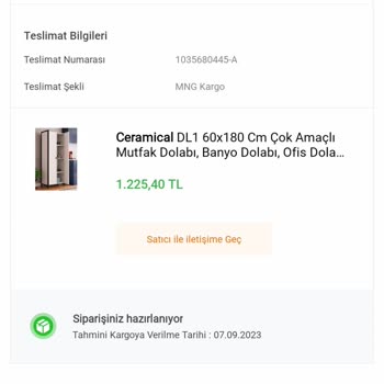 Koçtaş Ücreti Alınan Ancak Gönderilmeyen Ürün