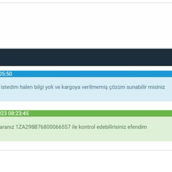 Dermoailem Kargo Sorunu Ve Bilgi Verilmemesi