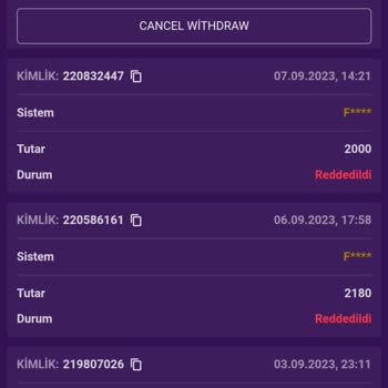 Hodribet Çekim Talebim Reddediliyor Kazancım Verilmiyor