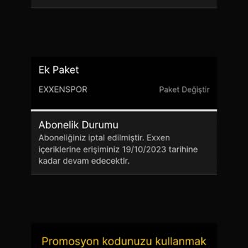 Exxen Habersiz Para Çekimi