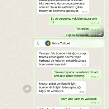 Kıbrıs Turkcell İn Sözünde Durmaması