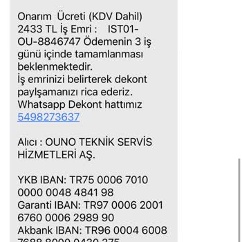 Vatan Bilgisayar Aynı Arızayı Yapmayıp Tekrar Bozulmuş Deyip Bir Daha Ücret İstediler