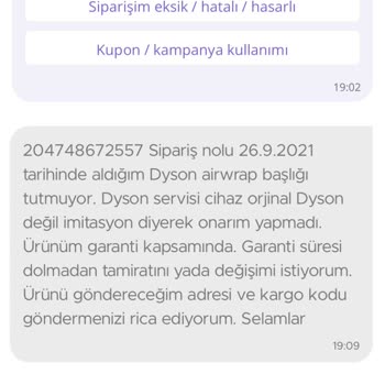 N11 De Sahte Dyson Satışı
