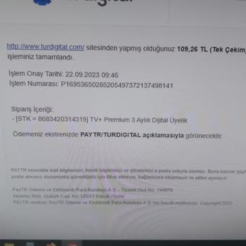 Turdigital TV Plus Kod Gelmedi
