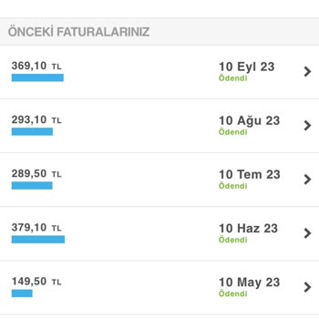 Turkcell Fahiş Fatura Bedeli