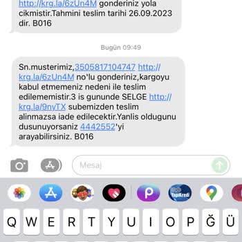 Aras Kargo Sipariş Ettiğim Kargonun Teslim Edilmemesi