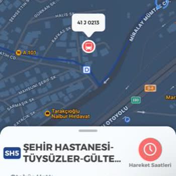 Kocaeli Büyükşehir Belediyesi SH5 Numaralı Hat Şikayeti