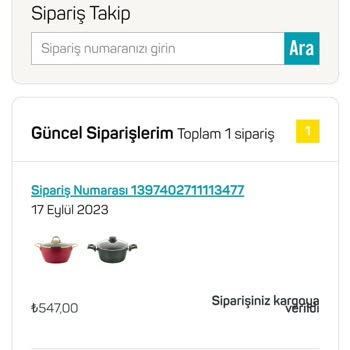 A101 Kargo İle Gönderim Sorunu