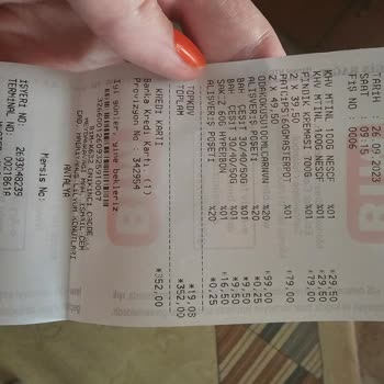 Antalya BİM 12. Cadde Şubesinde Poşet Krizi