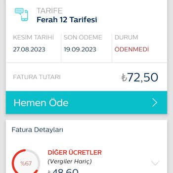 Türk Telekom Ödenmiş Faturayı Ödenmemiş Göstermeye Devam Ediyor.