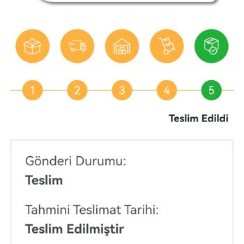 Bir Günde Kargo Teslim Alınmadığı Halde Teslim Edildi Görülen Sipariş