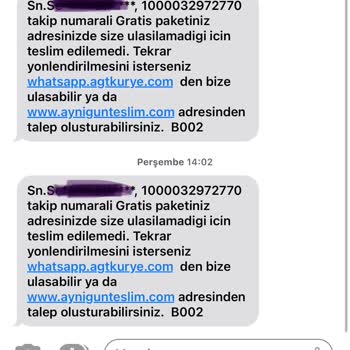AGT Kurye Kargomu Teslim Etmiyor!
