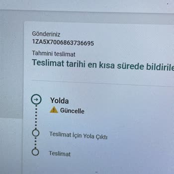 UPS Türkiye Kütahya Şubesi İle İletişime Geçememe
