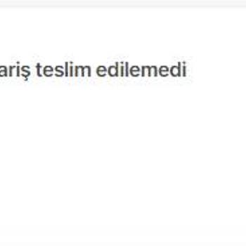 Hepsijet Ürünü Teslim Etmeden İade Etti