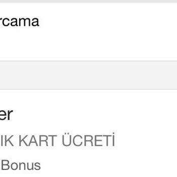 Garanti Bonus Trink Yıllık Üyelik Ücreti Kesmesi