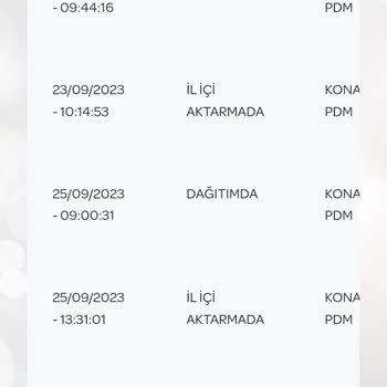 PTT Kargo Teslim Edilmeyen Kargo