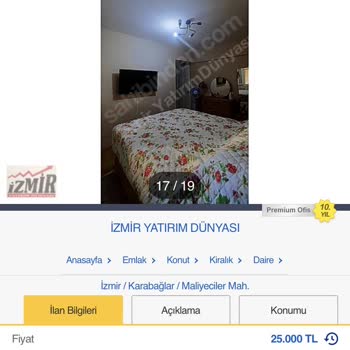T. C. Cumhurbaşkanlığı İzmir'de Kiralık Ev Fiyatlarındaki Anormal Artış