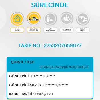 PTT Kargomu Kaybetti