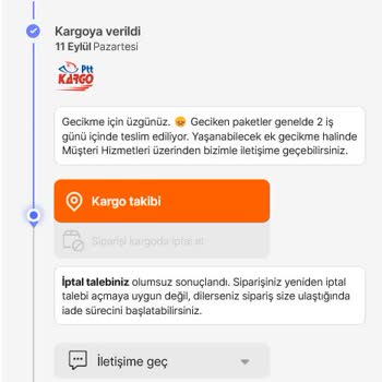 PTT Kargo Ürünümü Teslim Etmiyor