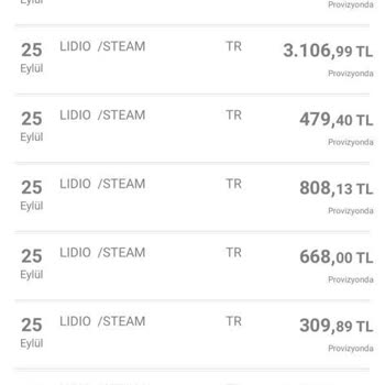 Lidio Ödeme Hizmetleri İzinsiz Para Çekme