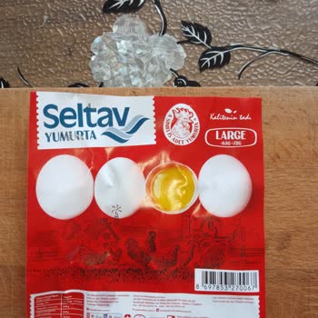 Seltav Yumurta Tarım Kredi Market'teki Yumurta Ambalajında Sorun