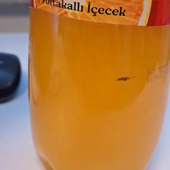 İçeceğim Cappy Portakal İçinden Siyah Madde Çıktı