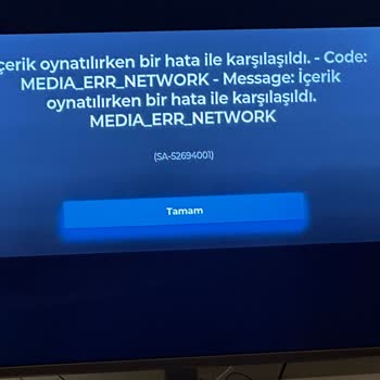 Tod TV Smart TV İzleme Sorunu