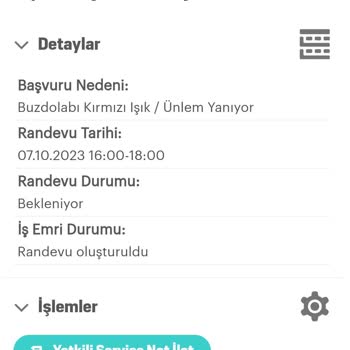 Arçelik Buzdolabı Arızası 14 Gün Sonrasına Tamir Randevusu