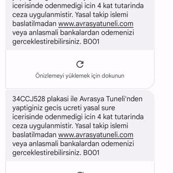 Avrasya Tüneli Geçmediğim Halde Ceza Gönderiyorlar