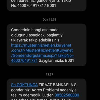Kuryenet Teslimat Sorunu Kargo Sorumsuzluğu