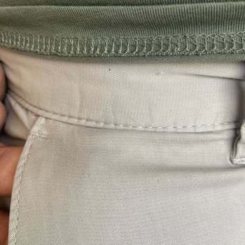 Kiğılı Pantolonda Kumaş Hatası
