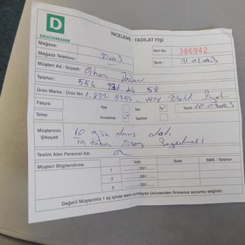 Deichmann Sorumluluk Almıyor. On Günde Yeni Ayakkabı Çöp Oldu