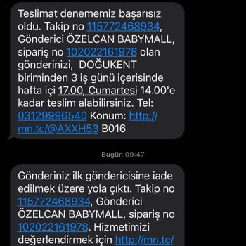 MNG Kargo Ankara Mamak Doğukent Şubesi