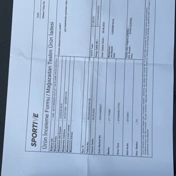 Sportive Mağazasından Alınan Puma Marka Ayakkabı Sorunu