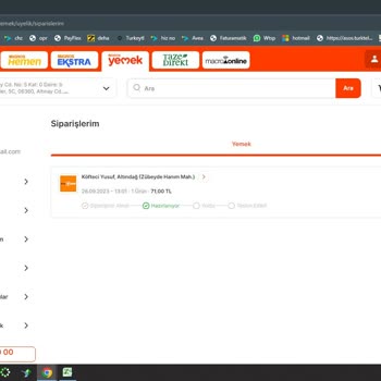 Migros Yemek İlk Ve Son Siparişim