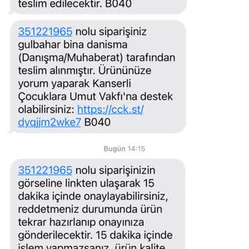 Çiçek Sepeti Onay Linki Gelmemesi