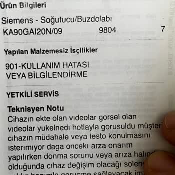 Siemens Gardırop Tipi Buzdolabı