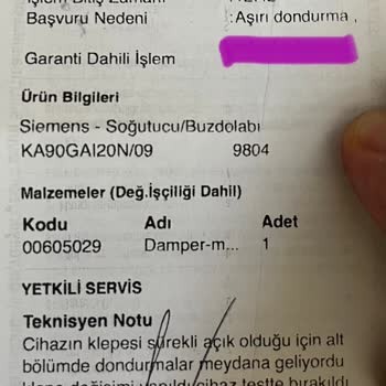 Siemens Gardırop Tipi Buzdolabı