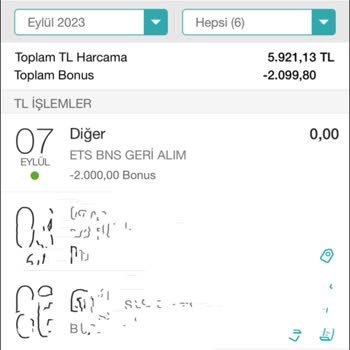 Garanti BBVA Bonus Puanım Haber Verilmeden Geri Çekildi